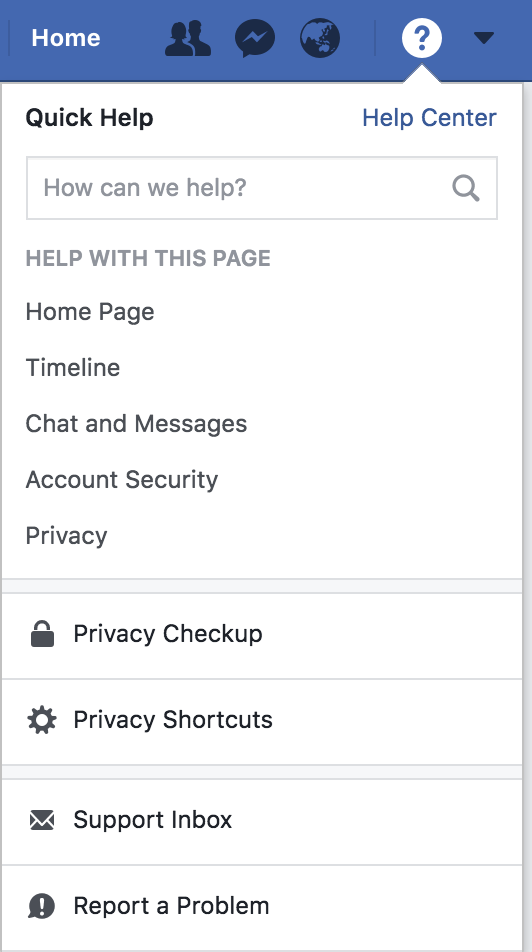 Privacy_shortcuts